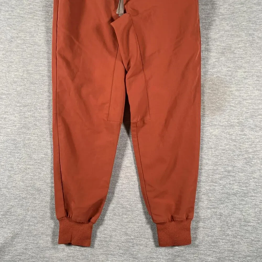 FIGS Pants Mens XS Orange Technical Collection Jogger Scrub Workwear Stretch